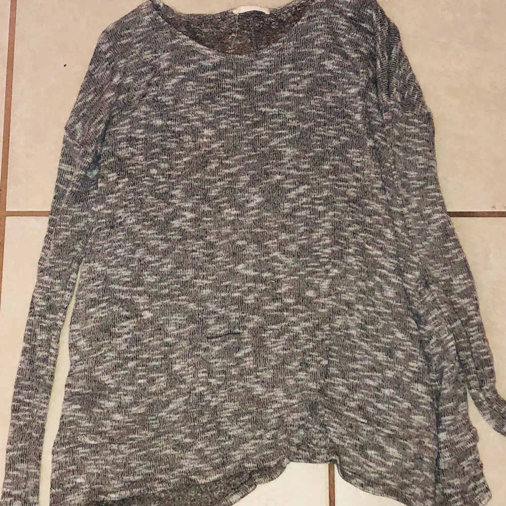 Gray sweater